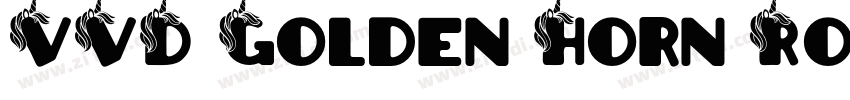 VVD Golden Horn Roug字体转换